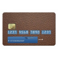 Brown Leather Credit-card