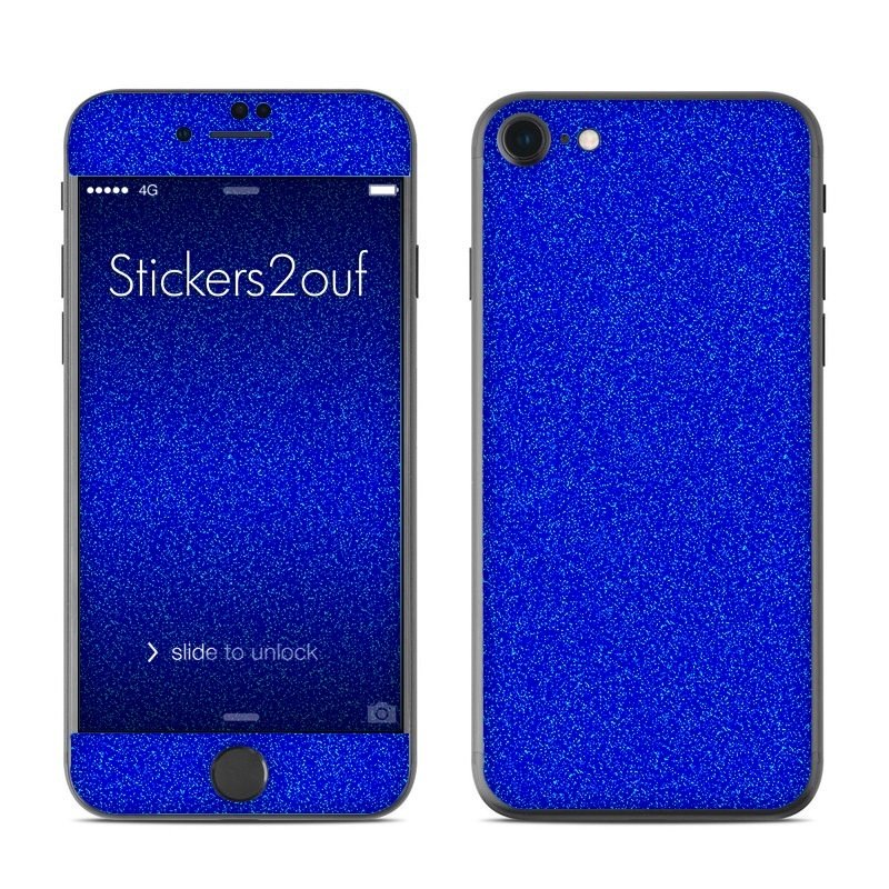 Glitter Bleu iPhone 7