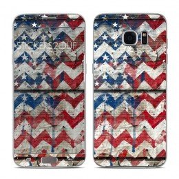 USA Chevrons Galaxy S7 Edge