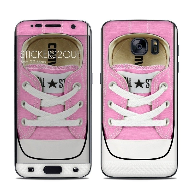Pink Star Galaxy S7