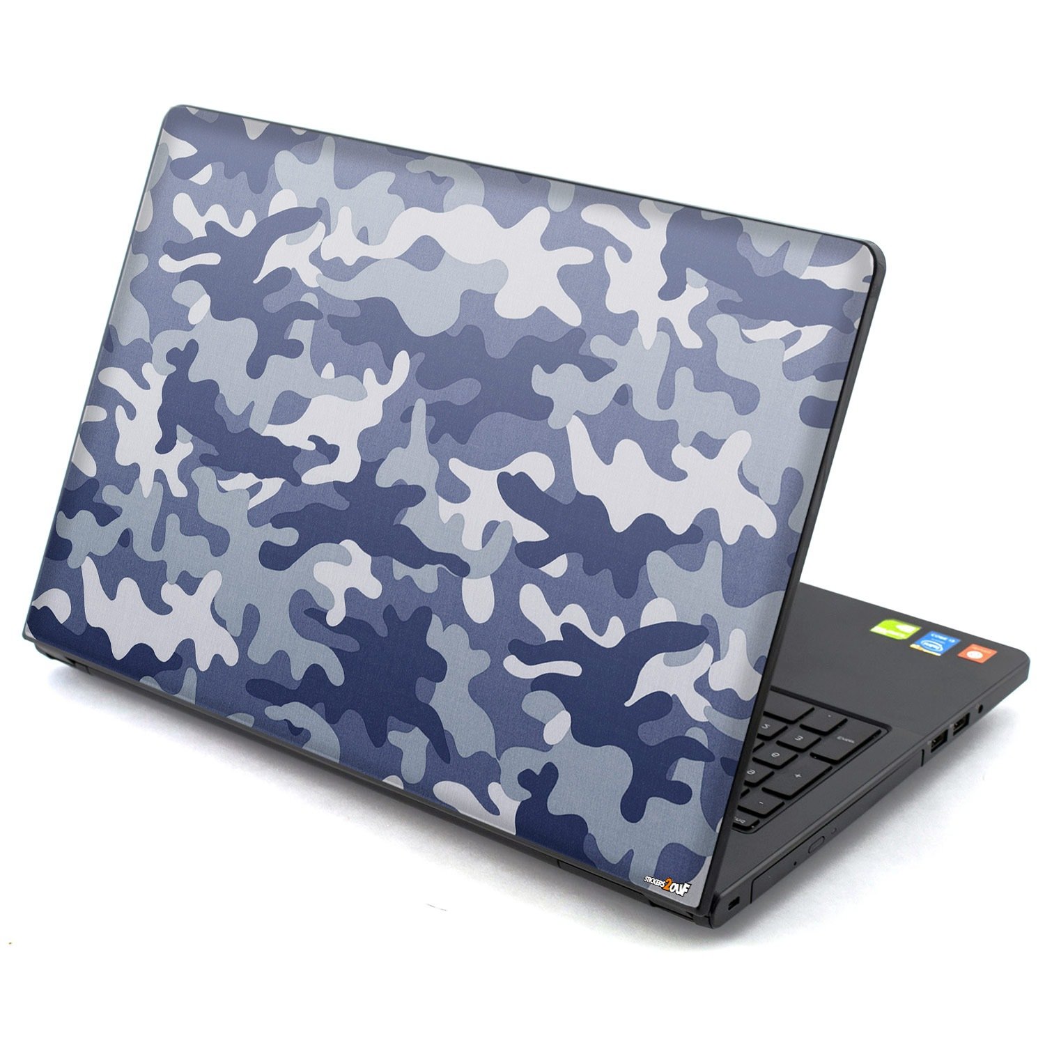 Camo blue Laptop