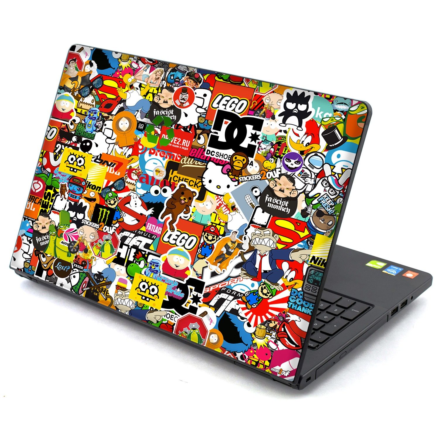 Stickerbomb Laptop