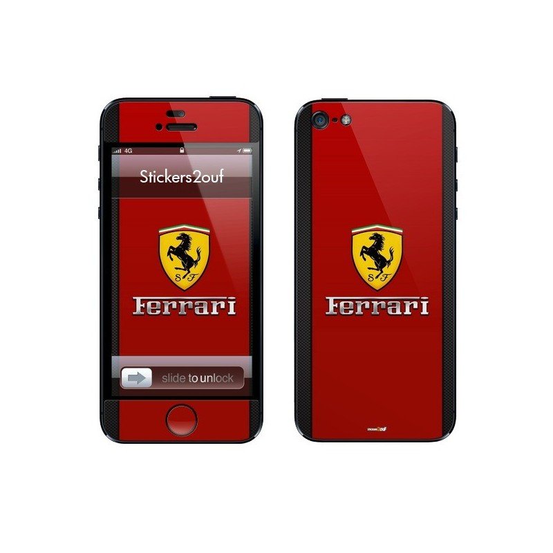 Ferrari carbone iPhone 5/5S/SE