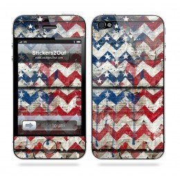 USA Chevron iPhone 4 & 4S