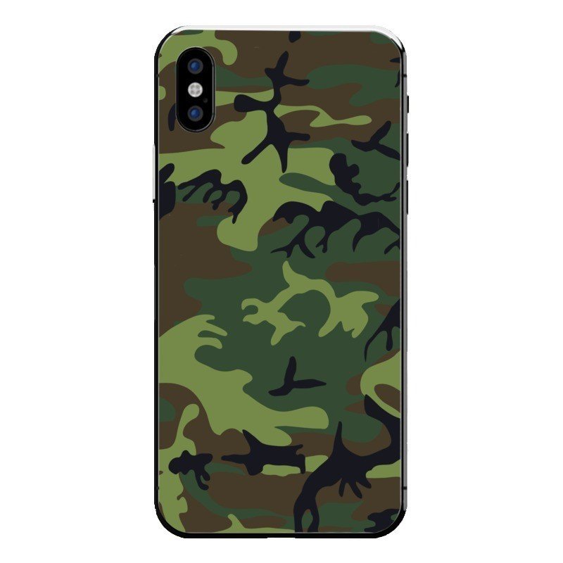 Forest camo iPhone X