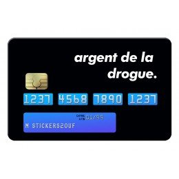 Argent de la drogue Credit Card