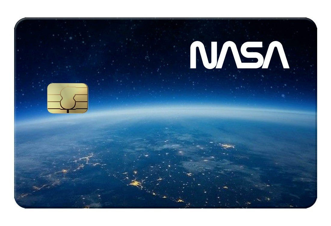 Space Nasa Credit Card