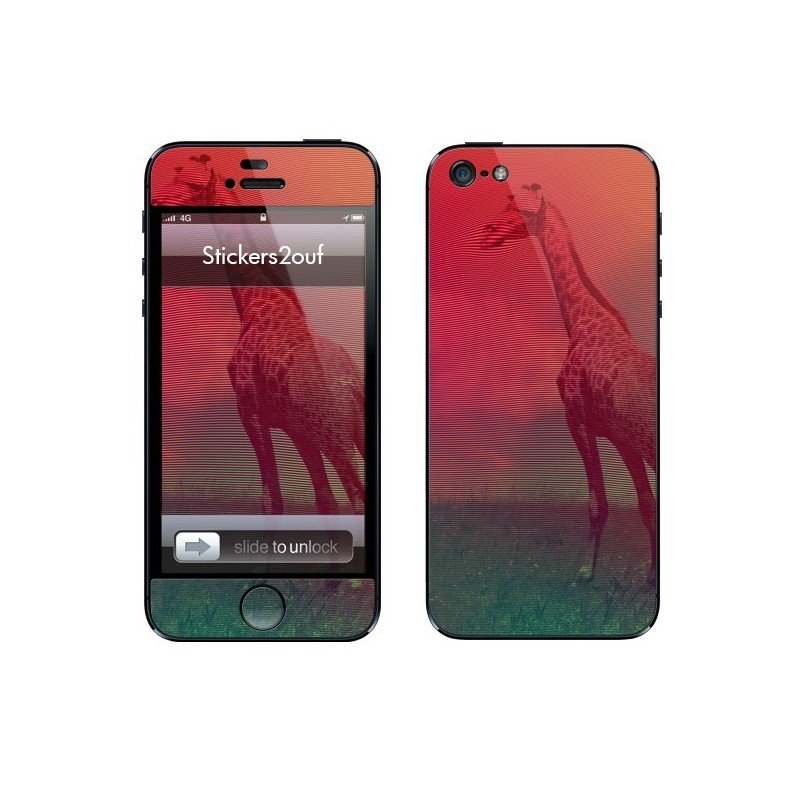 Abstract girafe iPhone 5 & 5S