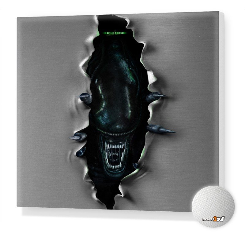 Alien Stretched canvas
