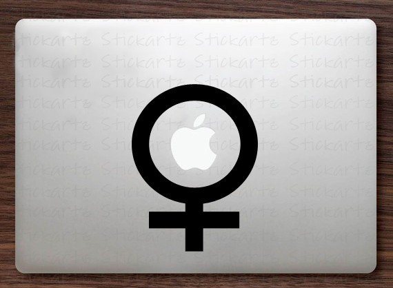Symbole Féminin Macbook