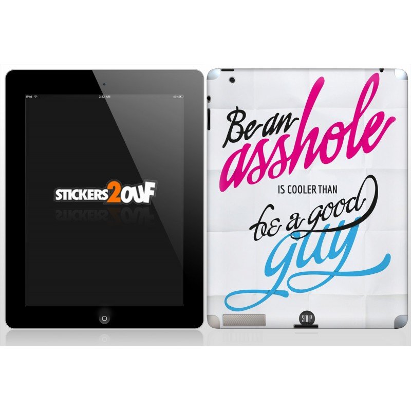 Be An Asshole iPad 2 et Nouvel iPad