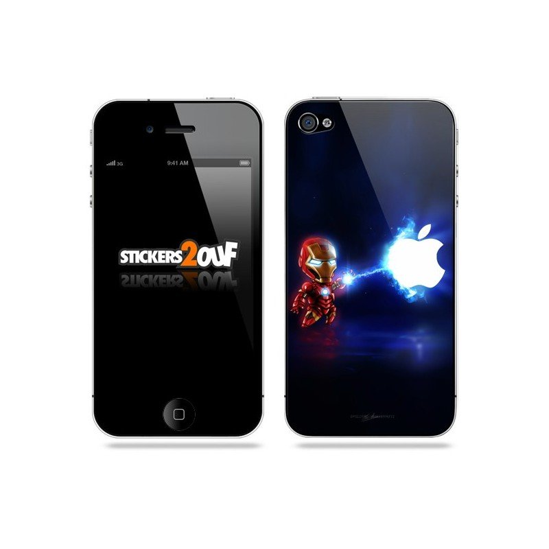 Mini Ironman iPhone 4 et 4S