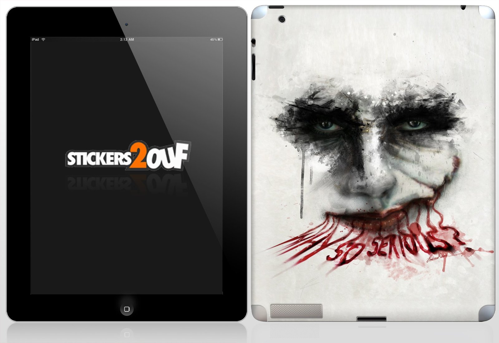 Why So Serious ? iPad 2 et Nouvel iPad