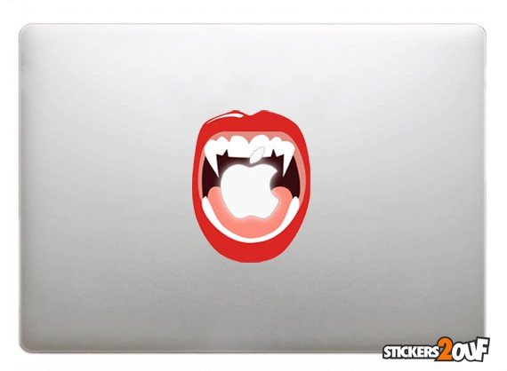 Vampire Lips Macbook